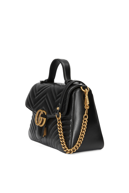 GG Marmont Small Top Handle Bag
