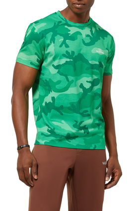 Camouflage Cotton T-Shirt