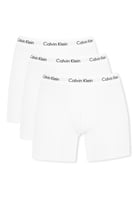 Cotton Stretch Boxer Briefs, Set Of Three