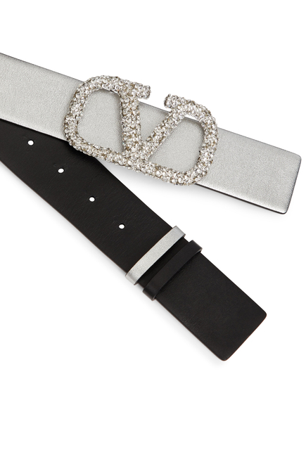 Valentino Garavani VLogo Signature Reversible Belt