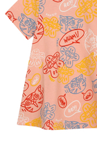 Kids Graphic Print Dress