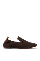 Flat Suede Loafers