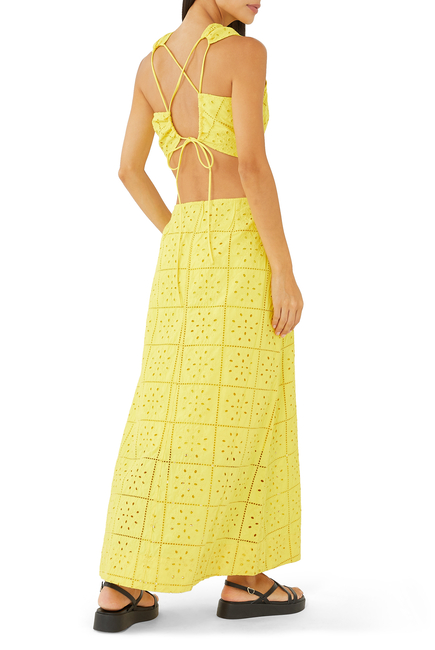 Broderie Anglaise Two-Piece Dress