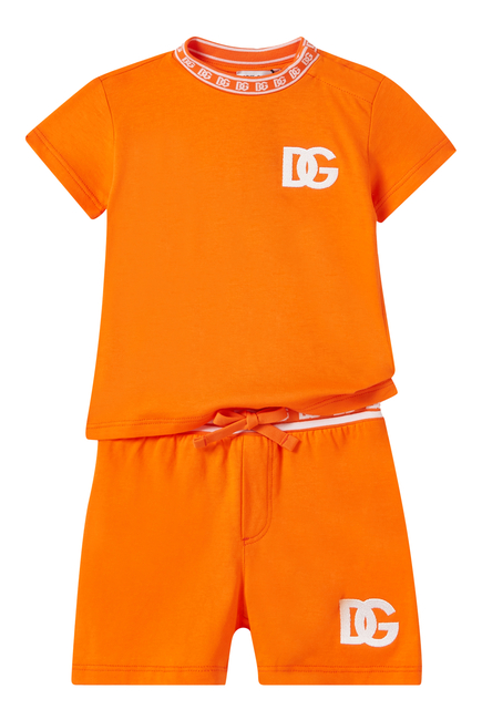 Kids Logo Cotton Shorts