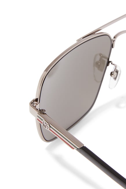 Navigator Metal Frame Sunglasses