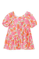 Kids Floral Print Dress