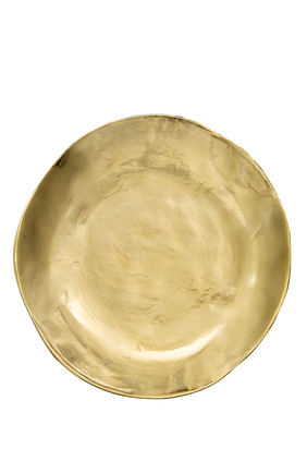Gold Cake Plate
