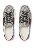 Logo Ace Sneakers with Web