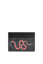 GG Supreme Kingsnake Print Card Case