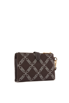 Jet Set Double Zip Wristlet