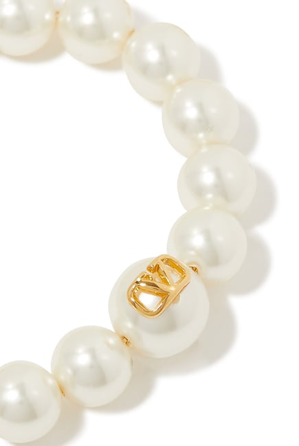 VLogo Signature Pearl Bracelet