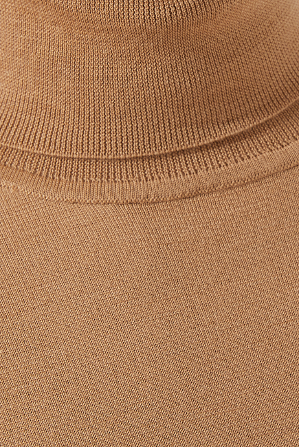 Roll Neck Wool Sweater