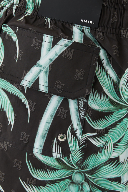 Twisted Palms Swim Trunks