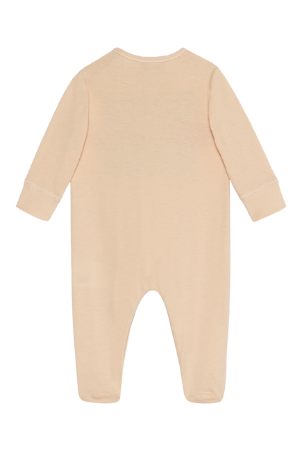 Kids Cotton Jersey One-Piece Suit