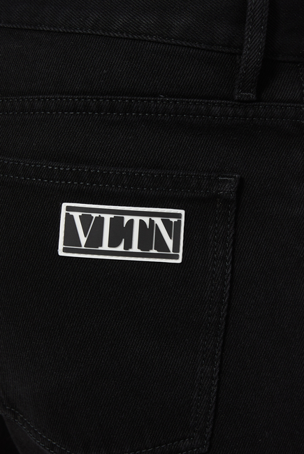 Denim Pants With VLTN Tag