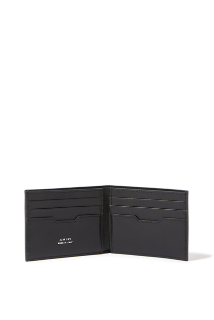 Staggered Logo Bi-Fold Wallet