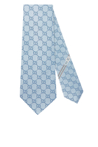 GG Pattern Silk Tie