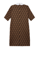 FF Logo Print Dress