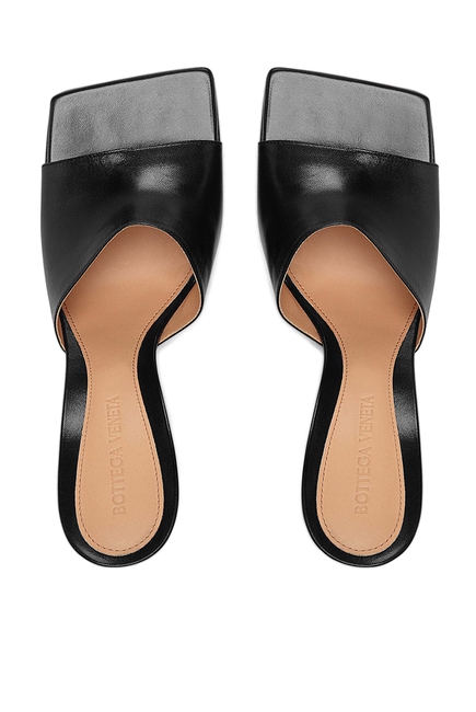 Leather Stretch Sandals