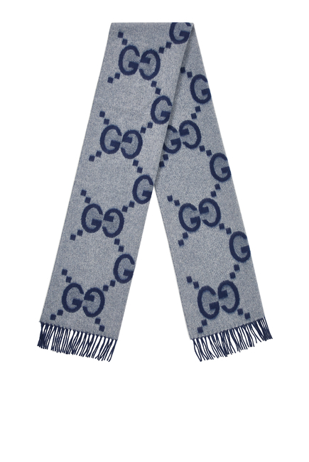Double G Wool Scarf