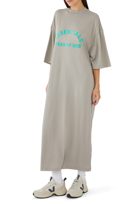 3/4 Sleeve Maxi Dress