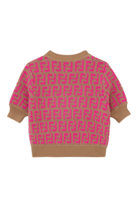 Kids Knitted FF Logo Top