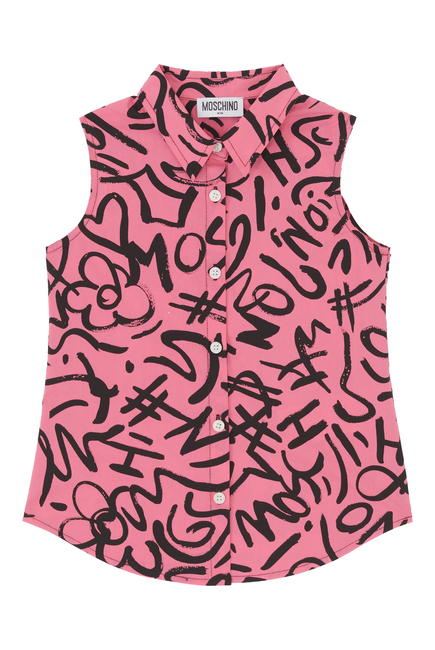 Kids Logo Print Shirt