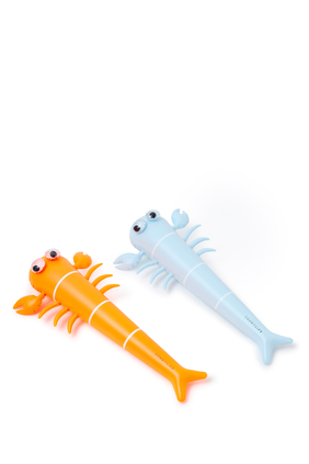 Kids Sonny the Sea Creature Inflatable Noodles, Set of 2