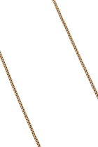 Box Chain Necklace in 18kt Yellow Gold