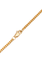 Cuban Chain in Gold Vermeil