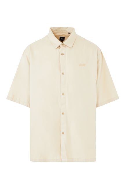 Button-Up Twill Shirt