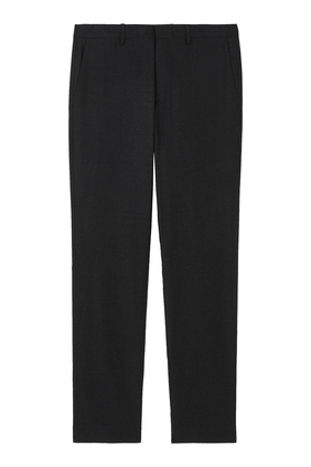 Mayer Tapered Virgin Wool-Flannel Suit Trousers