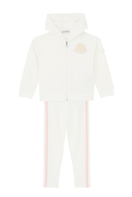 Kids Logo Patch Tracksuit