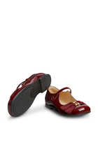 Kids Leather Flat Ballets