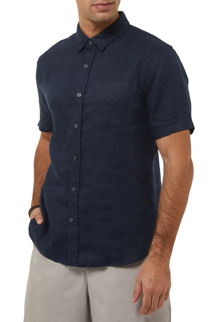 Short-Sleeve Button Down Shirt