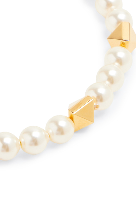 Rockstud Pearl Bracelet