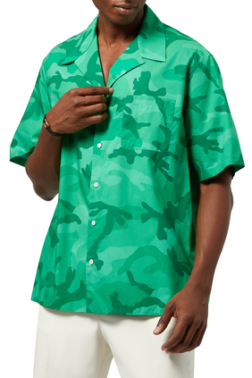 Camouflage Print Shirt