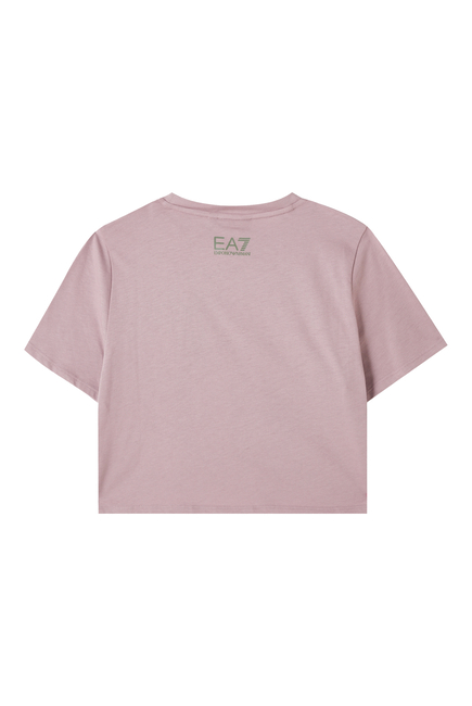 Kids Strip Across Logo T-Shirt