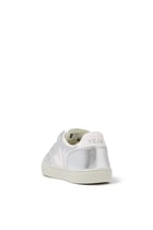 Kids V-12 Chromefree Leather Sneakers