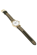 Madison 32mm Monogrammed Leather Watch