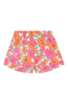 Kids Floral Print Shorts