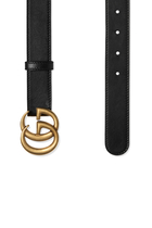 Double G Leather Belt