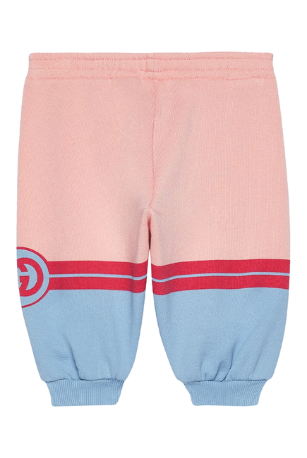 Kids Felted Cotton Jogging Trousers