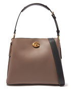 Willow Pebble Leather Shoulder Bag