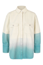 Sgphoenix Dip Dye Denim Overshirt