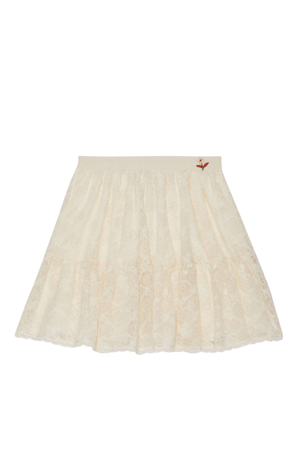 GG Garland Cotton Skirt