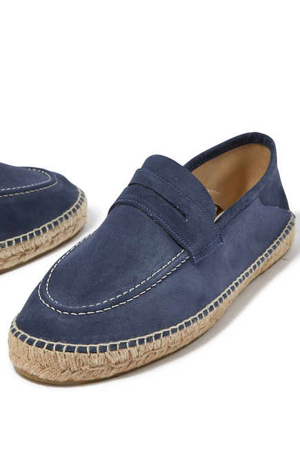 Hamptons Suede Loafers