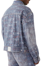 X Future Cross Front Denim Jacket