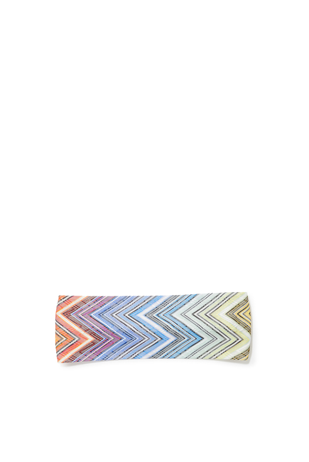 Zig Zag Polyester Headband