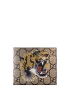 Tiger Print GG Supreme Wallet